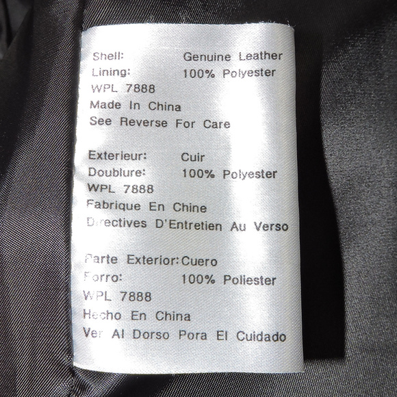 MICHAEL KORS 100% LEATHER JACKET SIZE SMALL - Picture 4 of 8